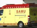 Una ambulancia en un hospital de la Comunidad Valenciana.