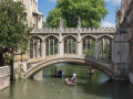 El puente de los suspiros en Cambridge
