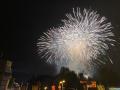 Imagen del castillo de fuegos artificiales posterior a la Crida de 2023.