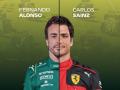 Fernando Alonso y Carlos Sainz