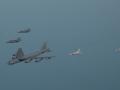 Maniobras con un bombardero estratégico B-52