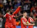 Los jugadores del Bayern celebran su victoria ante el PSG