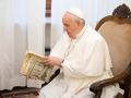 El Papa, tras una audiencia privada con el servicio informativo del Vaticano en 2021