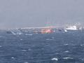 El presunto narcosubmarino ha sido localizado frente a la costa de Villagarcía de Arousa