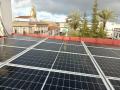 Placas solares en el Ayuntamiento de La Rambla