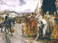 Francisco Pradilla y Ortiz pintó en 1882 el cuadro titulado 'La rendición de Granada'
