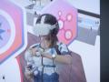 Imagen de una persona en el Meta World Congress, Madrid