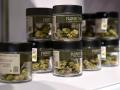Cogollos de cannabis en una tienda de Nueva York, donde el consumo también es legal