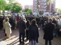 Concentración el pasado jueves contra la presunta agresión sexual sufrida por dos niñas en Logroño