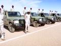 Imagen de los militares de Sudán