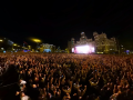 Un momento del concierto de Hakuna en la Fiesta de la Resurrección, ya de noche