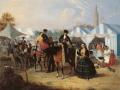 'En la Feria de Sevilla', de Manuel Cabral Aguado Bejarano. c. 1855. Óleo sobre lienzo