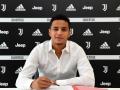 Mohammed Ihattaren, el día su presentación como jugador con la Juventus de Turín