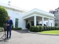 Comparecencia ante los medios de Pedro Sánchez tras su reunión con Joe Biden en Washington