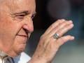 Pope Francis during his weekly general audience in Saint Peter's Square at the Vatican.