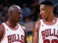 Michael Jordan y Scottie Pippen en su época en los Chicago Bulls