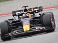 Max Verstappen en la sesión de clasificación en Montmeló