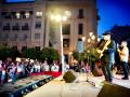 Pepe Begines, en la plaza de Las Tendillas