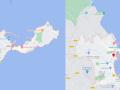 Ceuta y Melilla en Google Maps