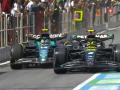 El momento de tensión entre Hamilton y Alonso en boxes en Canadá