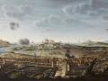 Ataque y captura del castillo de San Felipe el 29 de junio de 1756, después de la batalla nava