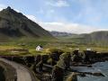 Paisaje de Islandia, país con mejor índice de tranquilidad