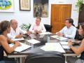 Reunión entre los representantes del Ayuntamiento de Lucena y de la UCO