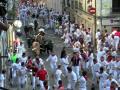 Último encierro de San Fermín con toros de Miura