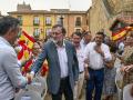 El expresidente del Gobierno Mariano Rajoy, en Ávila
