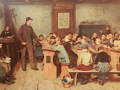 'Escuela de pueblo' (1896) de Albert Anker