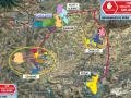 Mapa de situación de las nuevas plantas solares en el Alto Guadalquivir, según la plataforma.