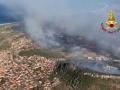 Cientos de evacuados en la isla italiana de Cerdeña por los incendios