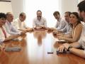 Reunión entre Bildu y PSOE para negociar el gobierno de Navarra
