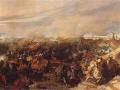 Pintura de la batalla de Viena