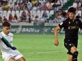 Carlos García en el partido entre Córdoba y Cádiz de pretemporada