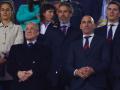 Florentino Pérez y Luis Rubiales en la final de la Copa de la Reina