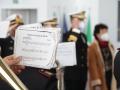 Banda de Música del Juan Sebastián de Elcano interpreta en Grecia el Himno Nacional