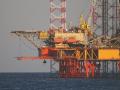 Plataforma de perforación de petróleo y gas en el Mar Negro