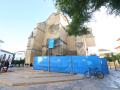 Inicio de las obras de restauración de la Iglesia de Santa Marina