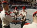 La Princesa Leonor recibe su sable de oficial en la Academia General Militar
