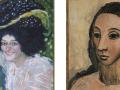 'Busto de mujer sonriente' y 'Busto de mujer joven', dos de los cuadros de Picasso del Museo Reina Sofía