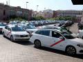 Parada de taxis en Madrid