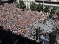 Marcha contra la amnistía vista desde lo más alto