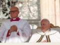 El Papa, durante la apertura del Sínodo