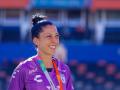 Jenni Hermoso recibe un homenaje con el Pachuca después de ganar el Mundial femenino con España