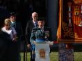 El Coronel Jefe de la Comandancia de Madrid, Diego Pérez de los Cobos, interviene durante la celebración en honor a su Patrona ‘La Virgen del Pilar’, en la Plaza del Ayuntamiento de Tres Cantos, a 12 de octubre de 2023, en Tres Cantos, Madrid (España). La Comandancia de la Guardia Civil de Madrid ha vuelto a celebrar el tradicional acto en honor a su patrona, la Virgen del Pilar con una parada militar y la entrega de reconocimientos. El encuentro ha coincidido con el acto solemne de homenaje a la Bandera Nacional y el desfile militar presidido por los Reyes y la Princesa de Asturias.
12 OCTUBRE 2023;MADRID;GUARDIA CIVIL;PATRONA;VIRGEN DEL PILAR
Alejandro Martínez Vélez / Europa Press
12/10/2023