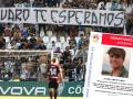 Una pancarta de apoyo este sábado en el estadio del Arcángel durante el encuentro Córdoba CF y Mérida