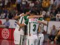 Los jugadores del Córdoba Patrimonio celebran uno de los goles marcados al Jaén