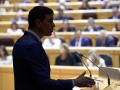 Pedro Sánchez, en una sesión anterior del Senado