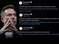 Montaje de Elon Musk con algunos de los tuits en los que ha cargado contra la corriente woke